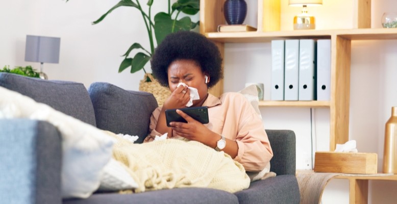 Poor winter indoor air quality can lead to increased allergies.